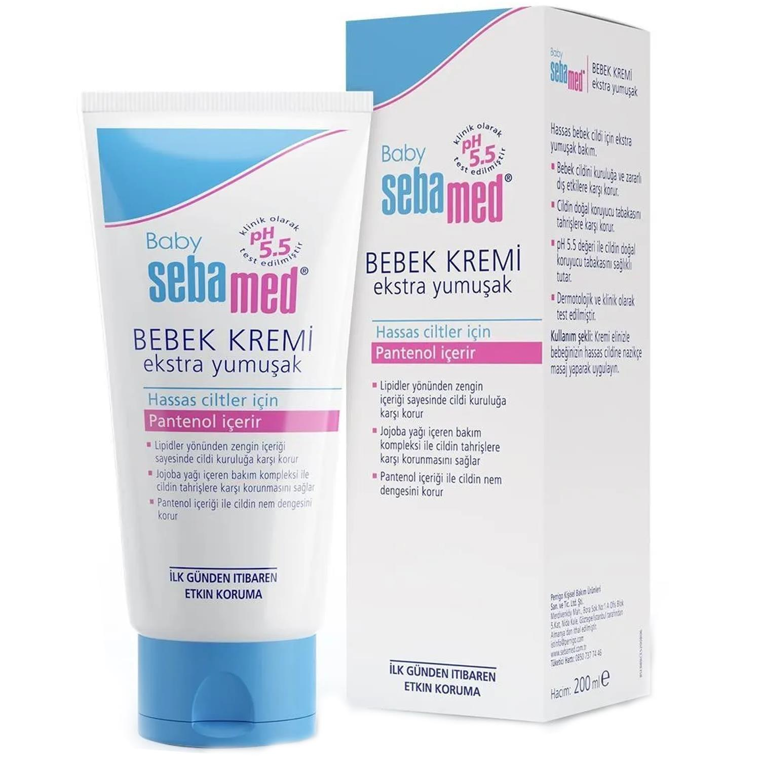 Sebamed Ekstra Yumuşak Bebek Kremi 200 ml