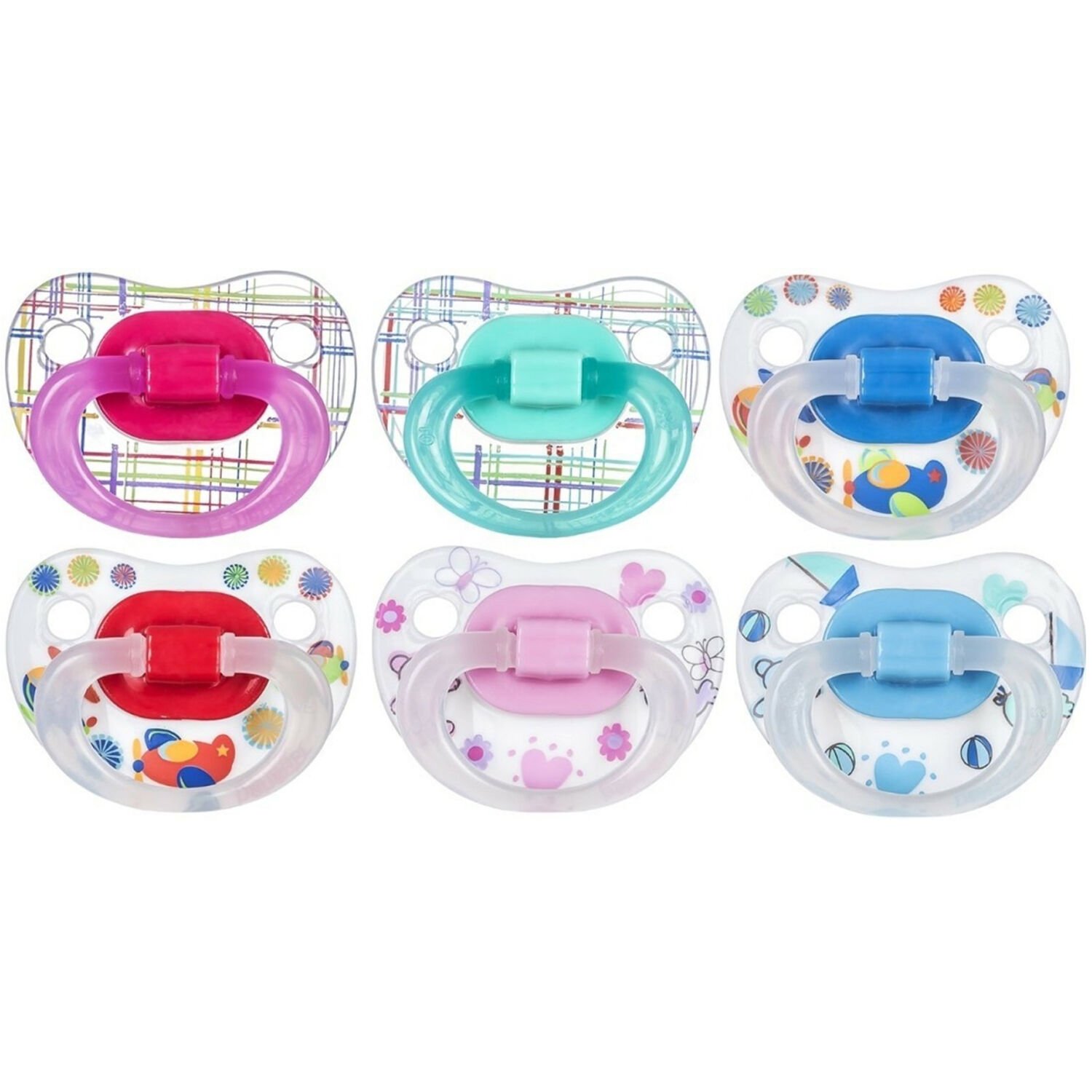 Bebedor 132 Classy Desenli Silikon Damaklı No 2 6 -18 Ay Emzik