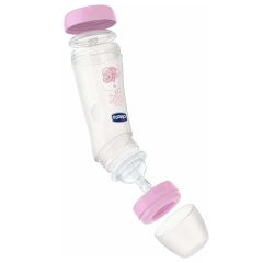 Chicco Wellbeing Açılı 250 ml Pembe Biberon