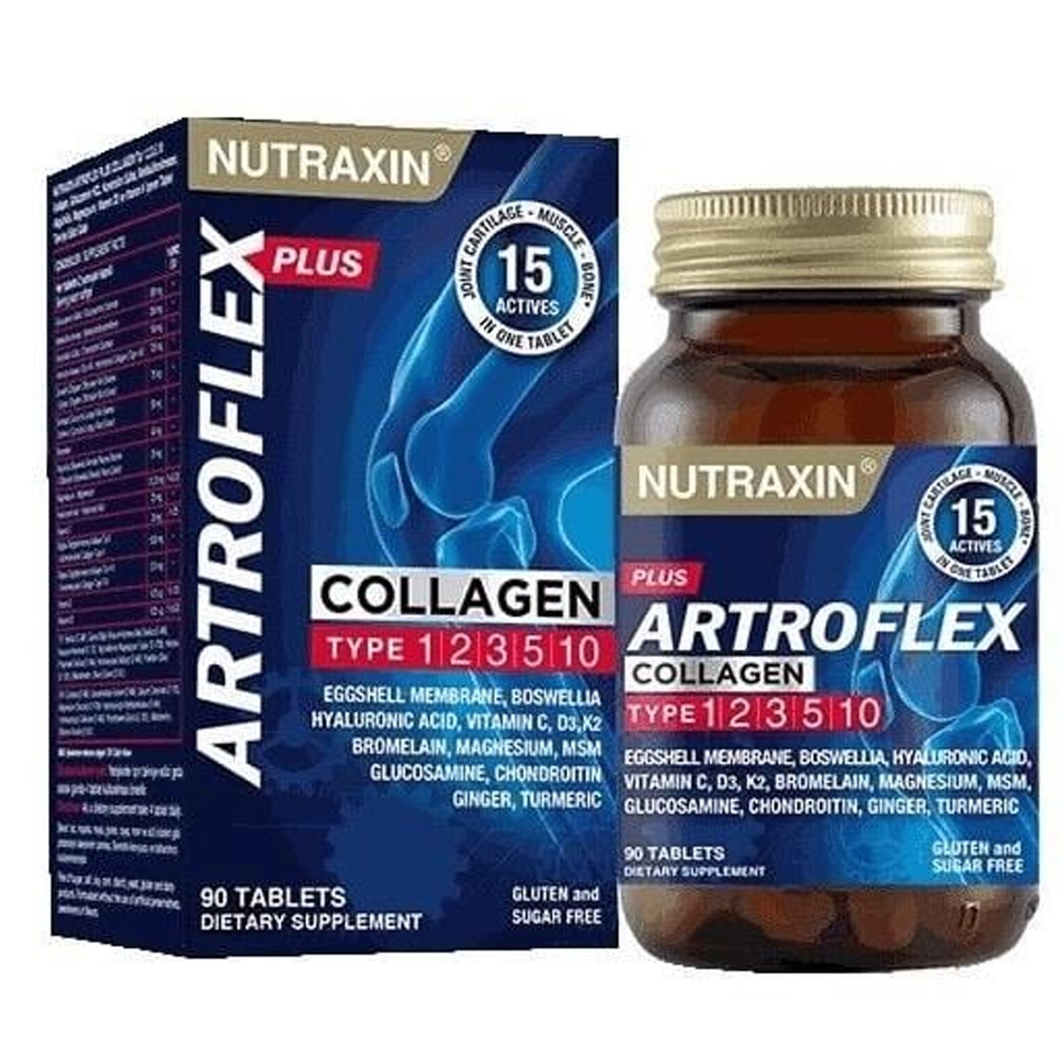Nutraxin Artroflex Plus Collagen (Tip 1-2-3-5-10) 90 Tablet