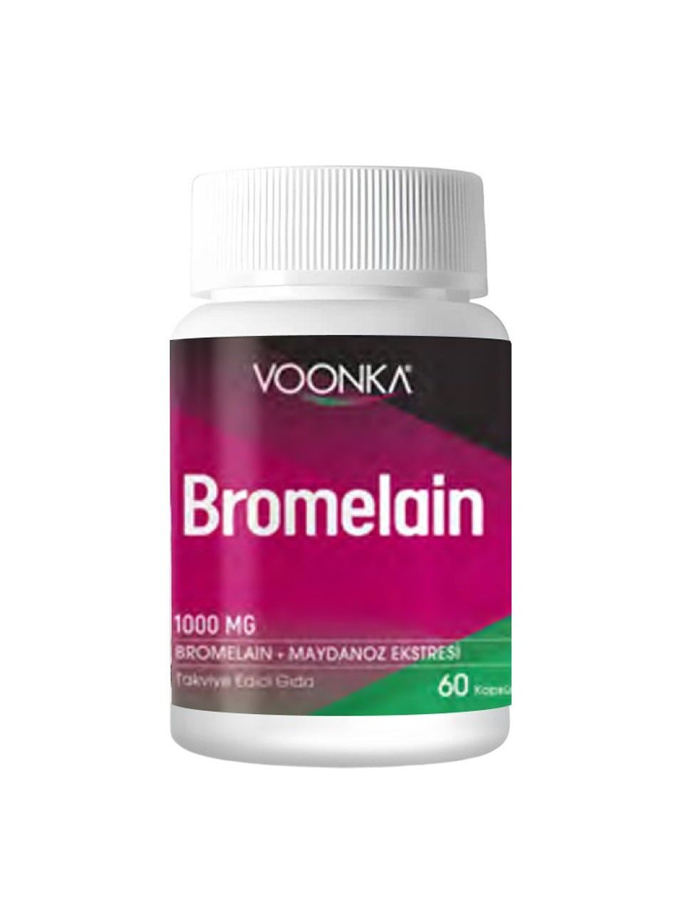 Voonka Bromelain 1000 mg 60 Kapsül