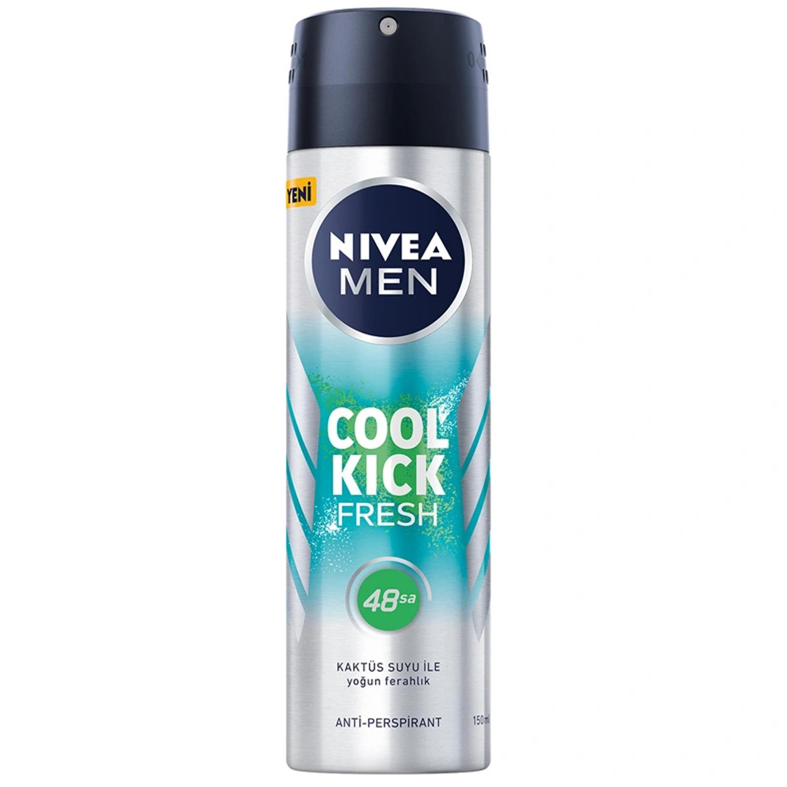 Nivea Men Cool Kick Fresh Erkek Deodorant Sprey 150 ml