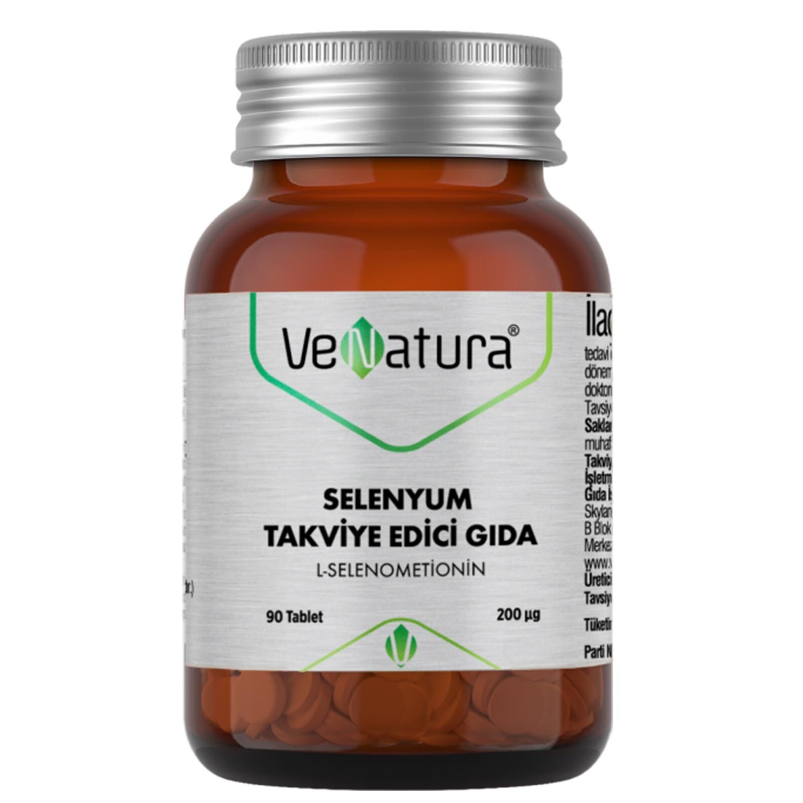 Venatura Selenyum Takviye Edici Gıda 90 Tablet