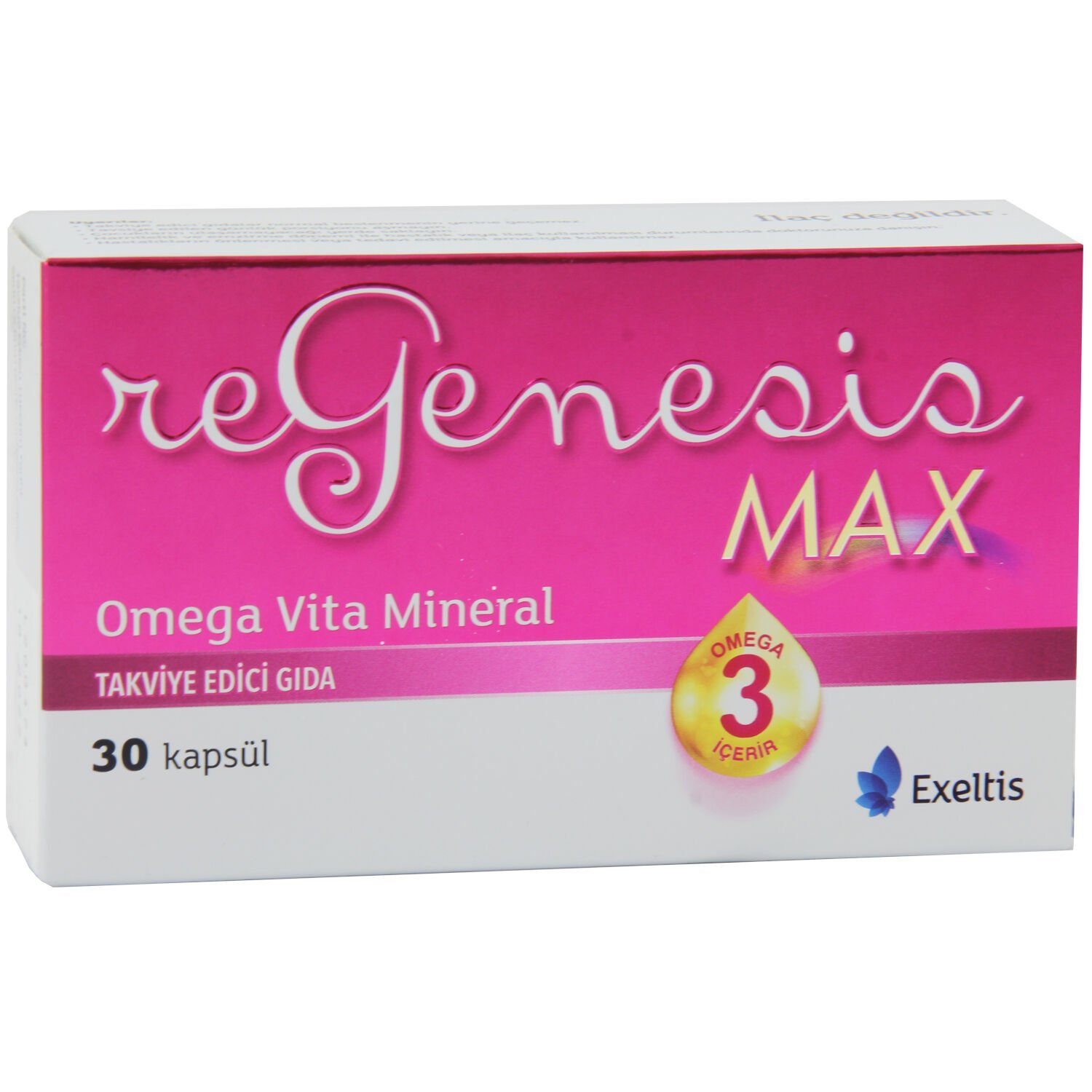Regenesis Max Takviye Edici Gıda 30 Kapsül