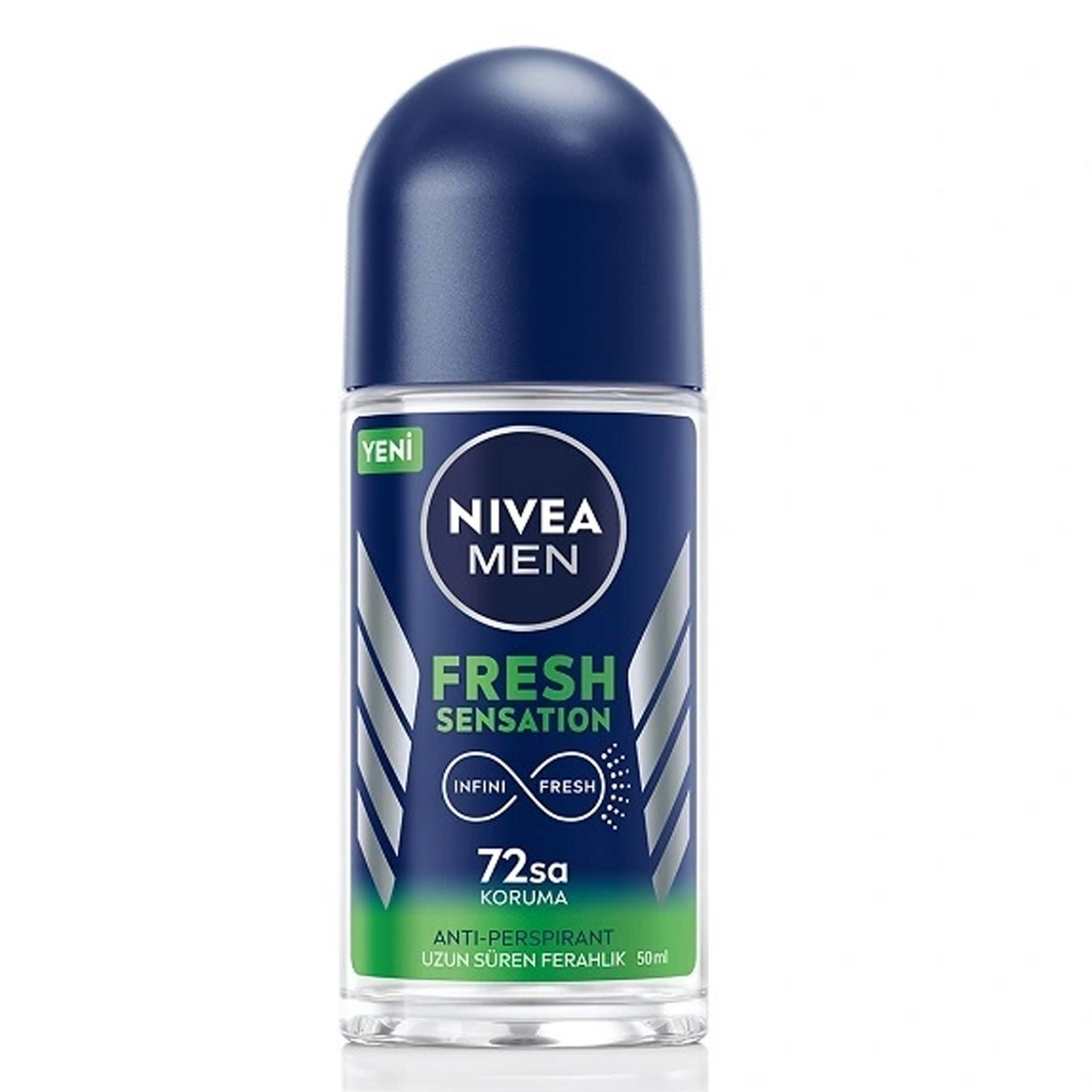 Nivea Men Fresh Sensation Erkek Deodorant Roll On 50 ml