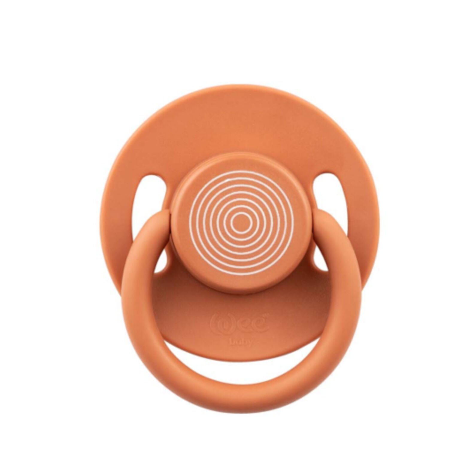 Wee Baby Cool Yuvarlak Uçlu Silikon Emzik No 2 Kahverengi
