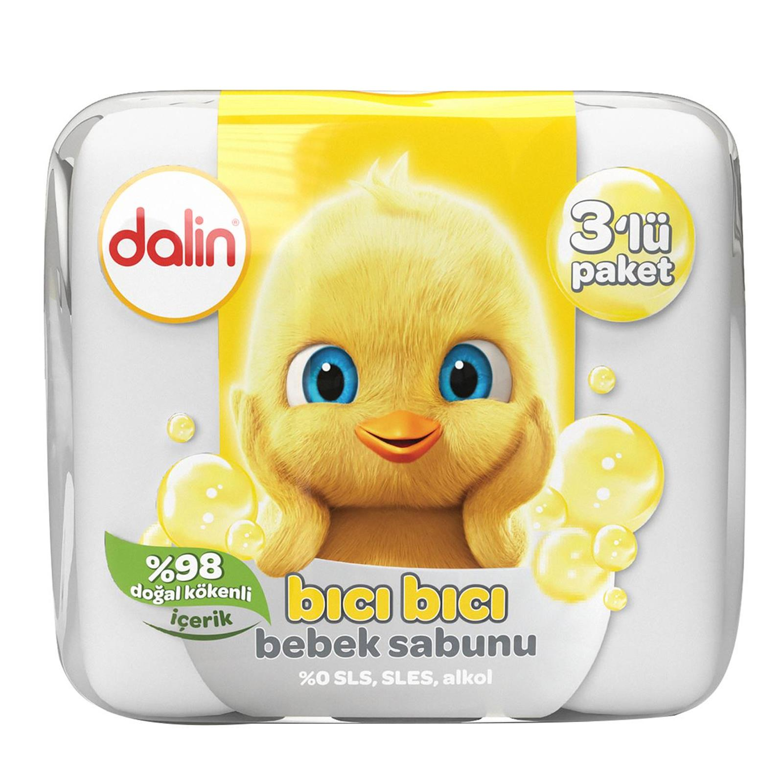 Dalin Bıcı Bıcı Bebek Sabunu 3 x 75 gr