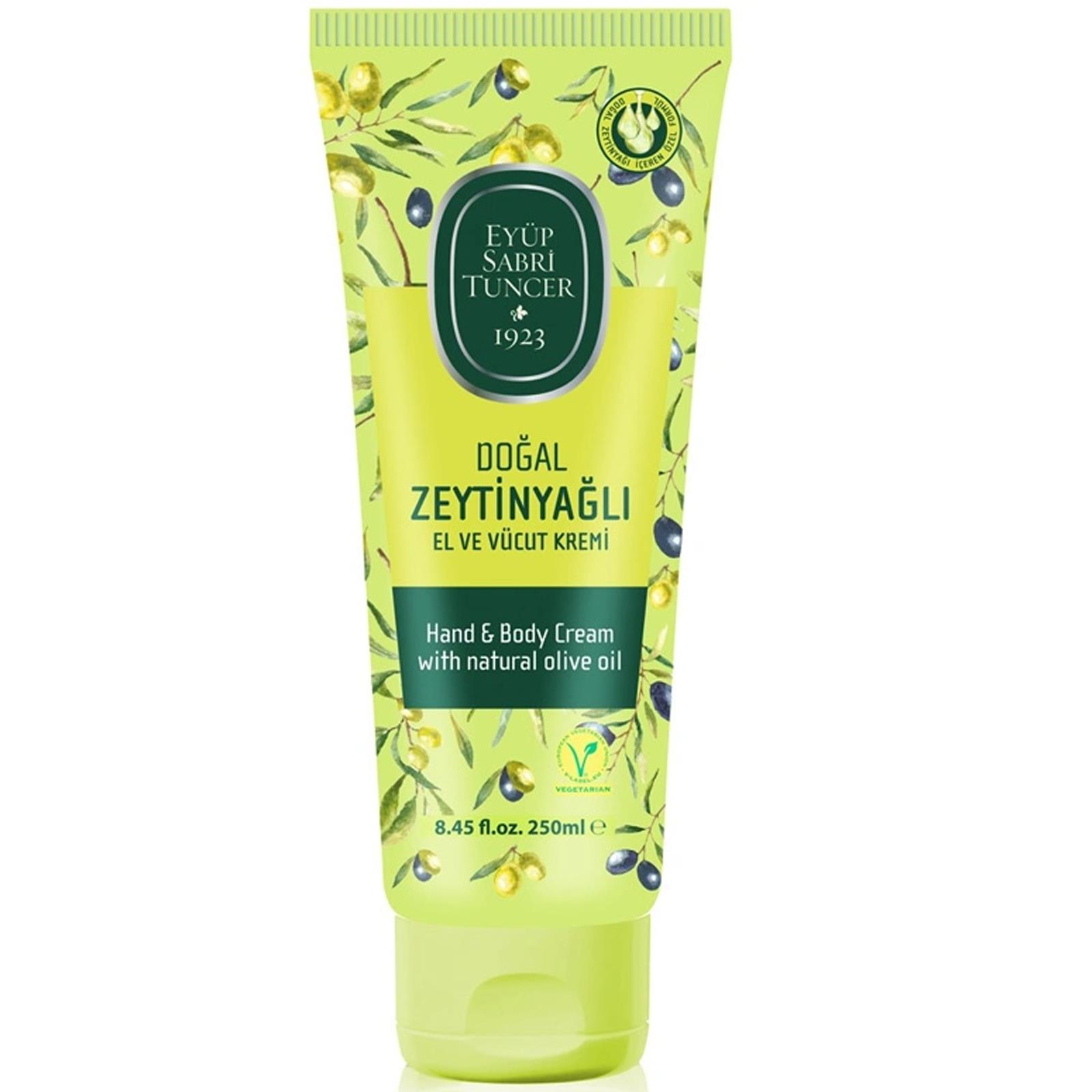 Eyüp Sabri Tuncer Doğal Zeytinyağlı Tüp El Ve Vücut Kremi 250 ml