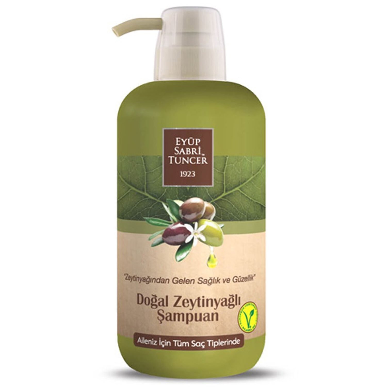 Eyüp Sabri Tuncer Doğal Zeytinyağlı Şampuan 600 ml