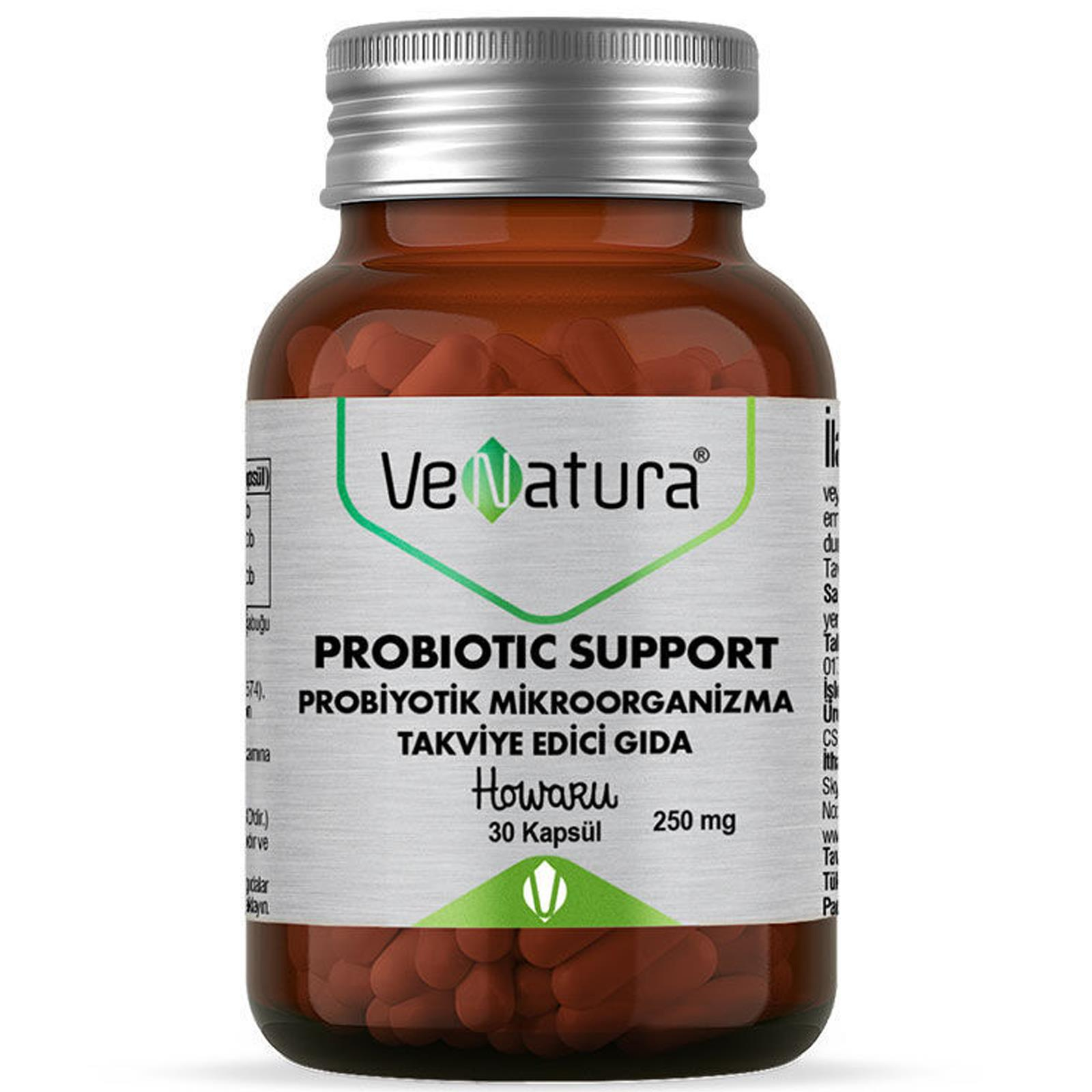 Venatura Probiotic Support Probiyotik Mikroorganizma 30 Kapsül