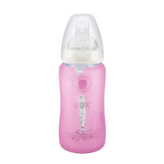 Nuk First Choice Silikon Biberon Kılıfı Mavi