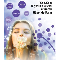 Dinamis Quercetin Bromelain Aserola Ekstresi İçeren Takviye Edici Gıda 30 Kapsül
