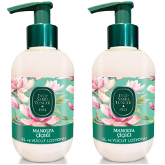 Eyüp Sabri Tuncer Manolya Çiçeği El Ve Vücut Losyonu 280 ml 2 ADET