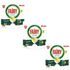 Fairy Hepsi Bir Arada Limon Kokulu Bulaşık Makinesi Kapsülü 36 lı 3 ADET