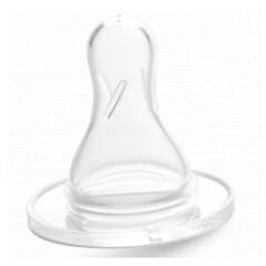 Bebedor 3+ Ay Orta Akış Silikon Biberon Emziği