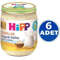 Hipp Kavanoz Maması Organik Sütlaç 125 gr 6 ADET