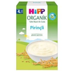 Hipp Organik Pirinçli Tahıl Bazlı Ek Gıda 4+ Ay Kaşık Maması 200 gr