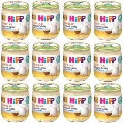 Hipp Kavanoz Maması Organik Sütlaç 125 gr 12 ADET