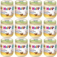 Hipp Kavanoz Maması Organik Sütlaç 125 gr 12 ADET