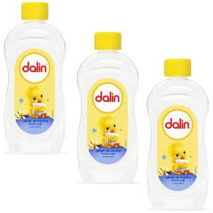 Dalin Rahat Ve Mutlu Vanilya Kokulu Bebek Yağı 200 ml 3 ADET