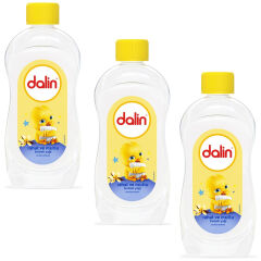Dalin Rahat Ve Mutlu Vanilya Kokulu Bebek Yağı 200 ml 3 ADET