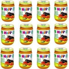 Hipp Kavanoz Maması Organik Akdeniz Sebzeleri 190 gr 12 ADET