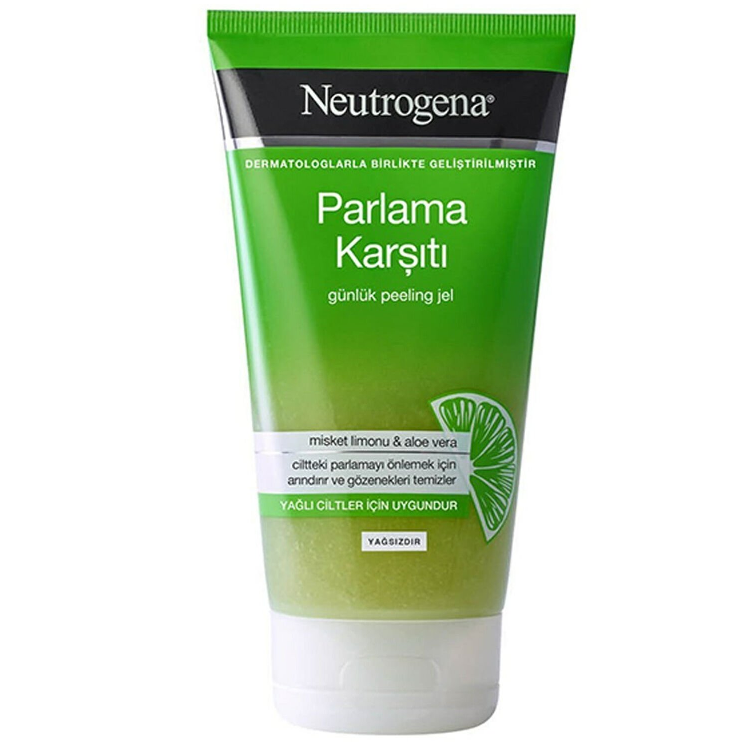 Neutrogena Parlama Karşıtı Günlük Peeling Jel 150 ml (Yağlı Ciltler İçin)