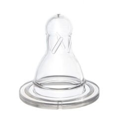 Wee Baby Yuvarlak Uçlu Silikon No 1 Biberon Emziği 0-6 Ay Az Akış