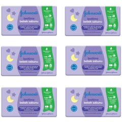 Johnsons Baby Bedtime Sabun 90 gr 6 ADET