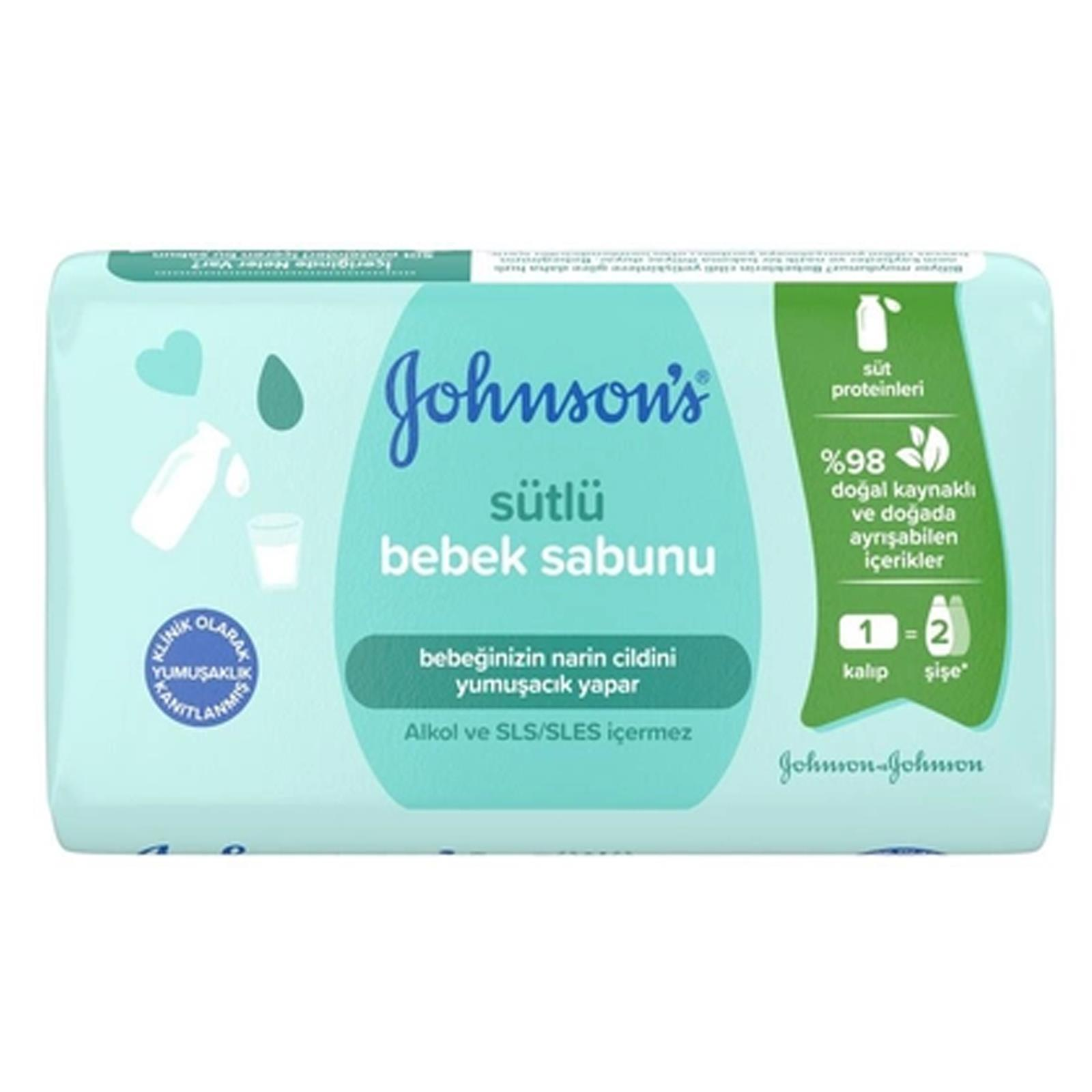 Johnsons Baby Sütlü Bebek Sabunu 90 gr