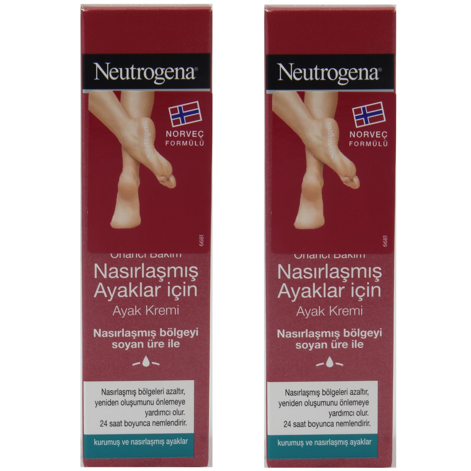 Neutrogena Nasırlaşmış Ayaklar İçin Ayak Kremi 50 ml 2 ADET