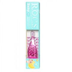 Rocs Baby 0-3 Yaş Muz Tadında Diş Macunu 45 gr + Diş Fırçası Seti