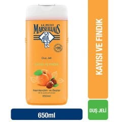 Le Petit Marseillais Kayısı Ve Fındık Özlü Duş Jeli 650 ml 2 ADET