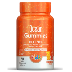 Ocean Gummies Defence Kids 60 Adet Çiğnenebilir Jel Form