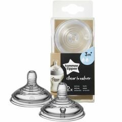 Tommee Tippee Closer to Natura 2li Biberon Emziği Orta Akış