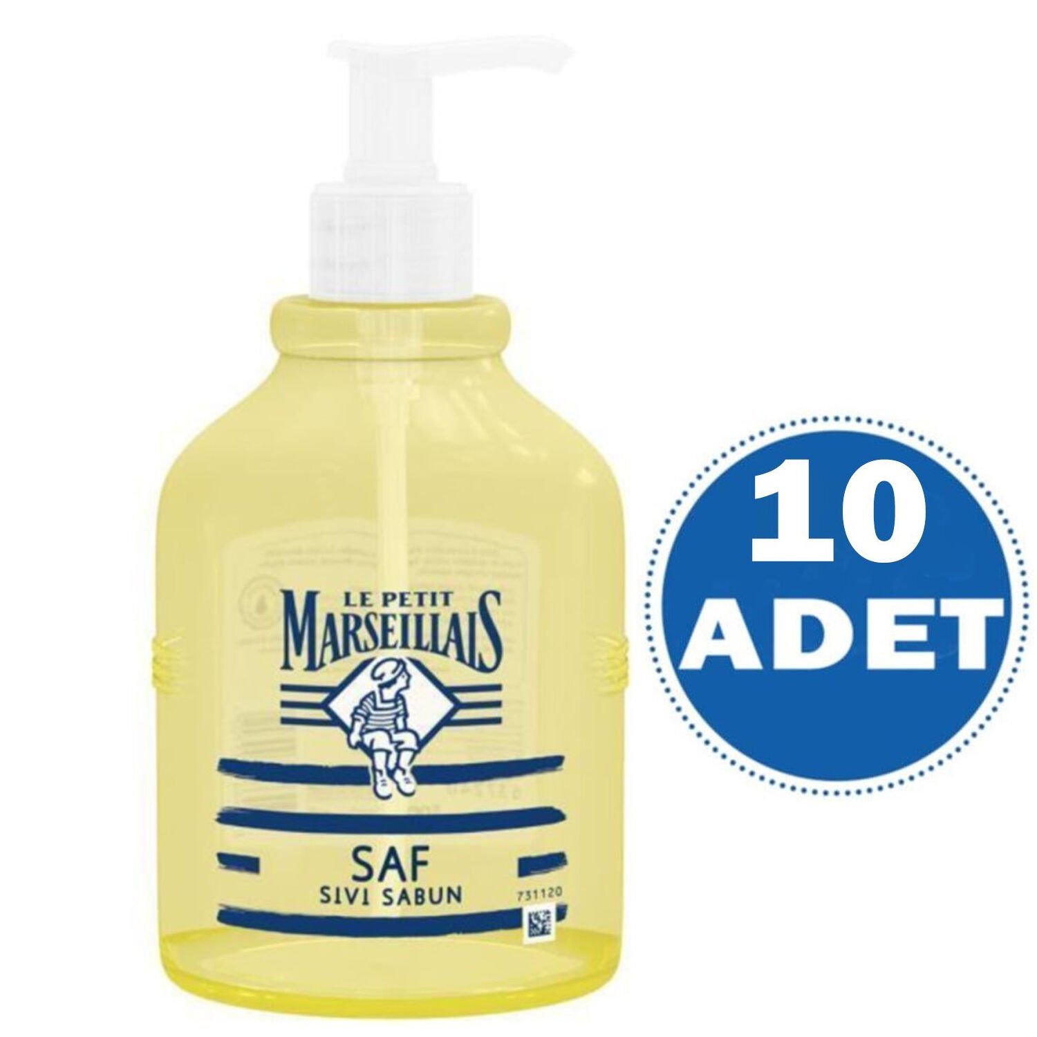 Le Petit Marseillais Saf Sıvı Sabun 500 ml 10 ADET