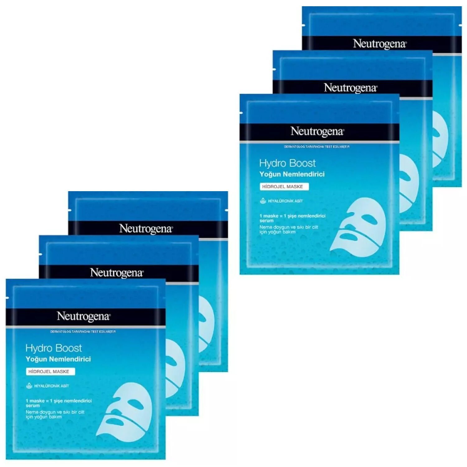 Neutrogena Hydro Boost Yoğun Nemlendirici Maske 30 ml 6 ADET