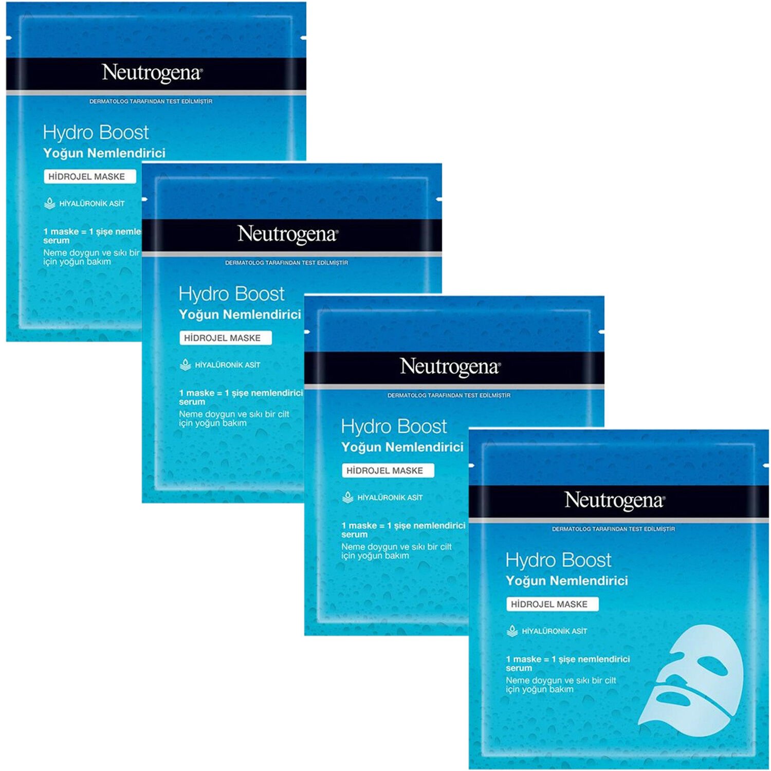 Neutrogena Hydro Boost Yoğun Nemlendirici Maske 30 ml 4 ADET