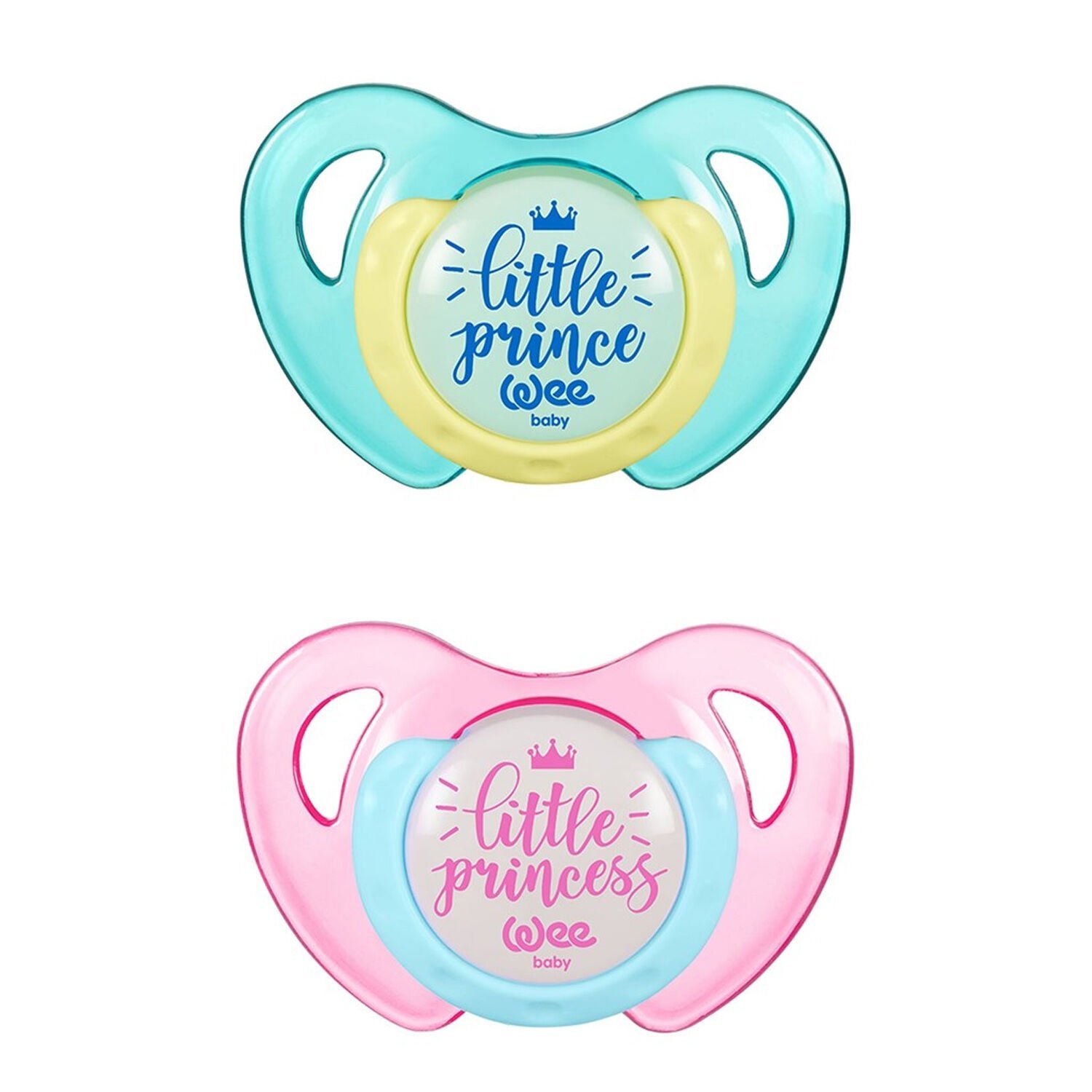 Wee Baby Desenli Kelebek Damaklı Emzik 18+ Ay