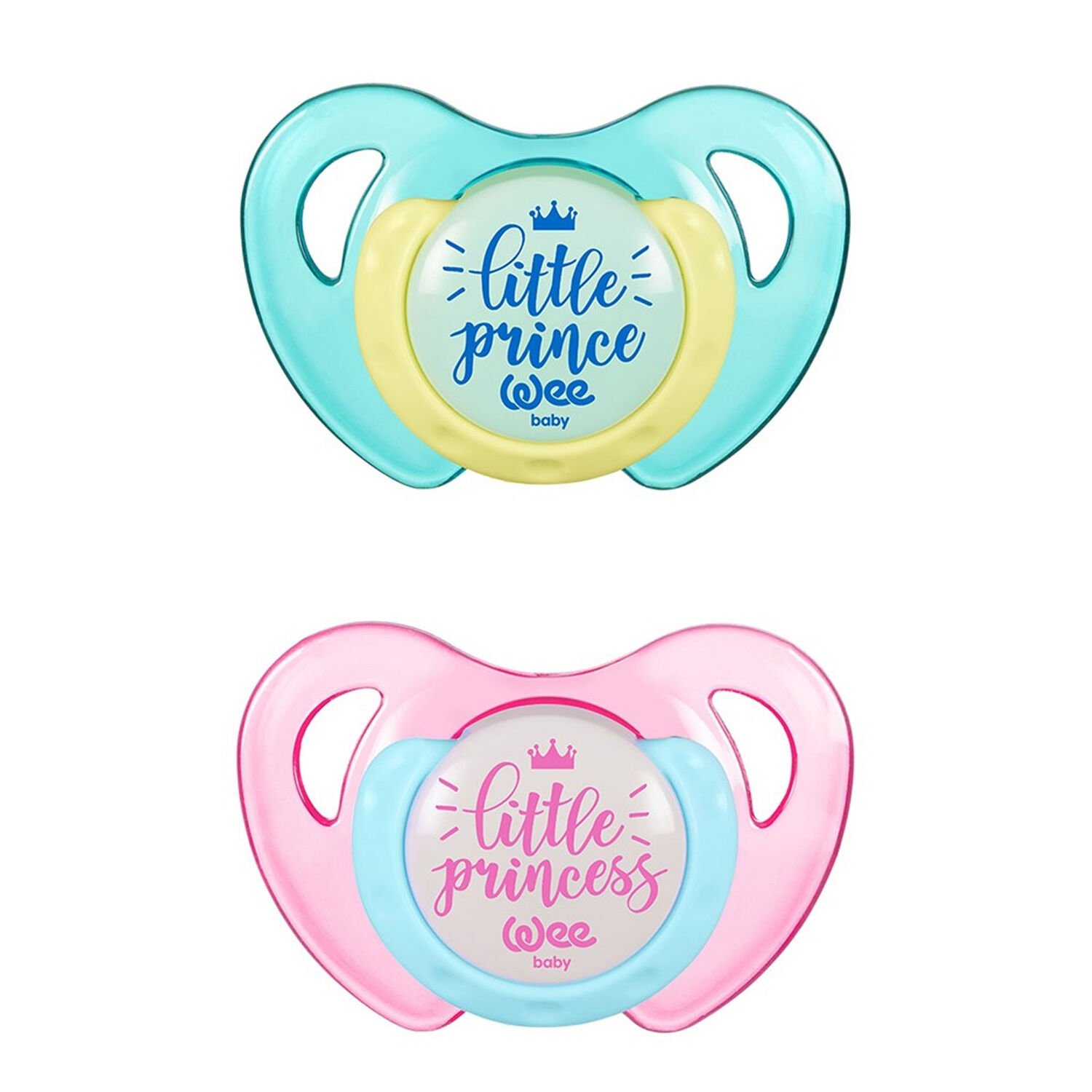 Wee Baby Desenli Kelebek Damaklı Emzik 18+ Ay