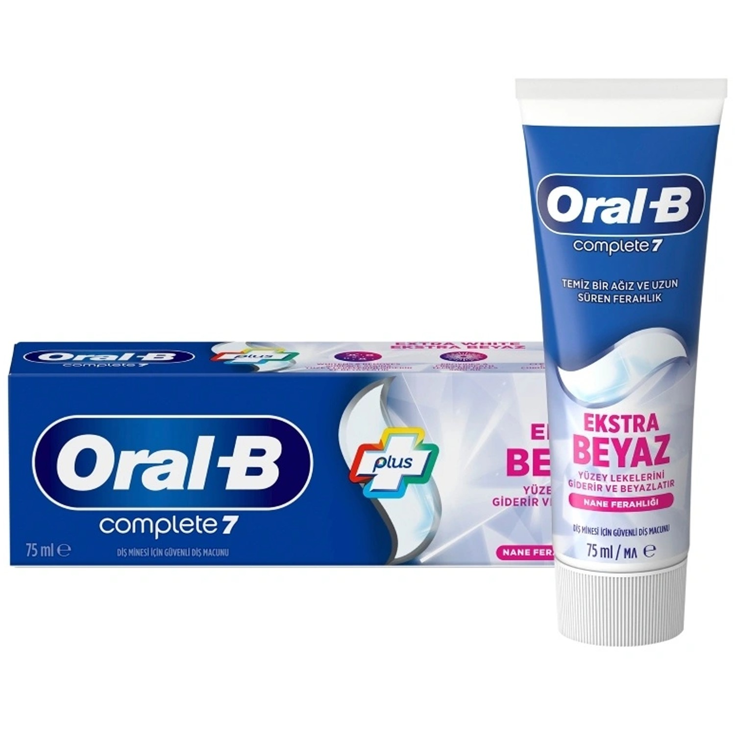 Oral-B Complete 7 Ekstra Beyaz Diş Macunu 75 ml