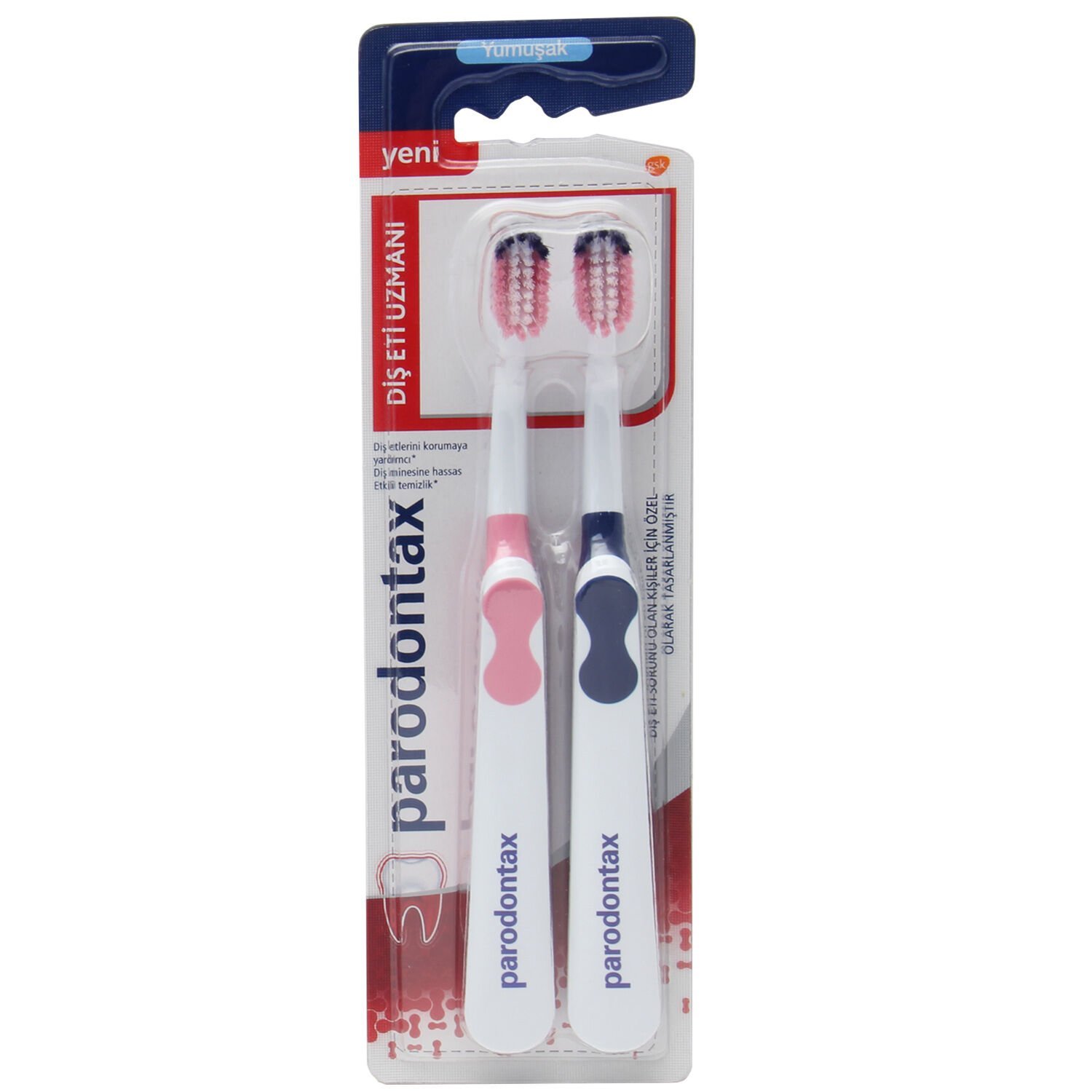 Parodontax Diş Eti Uzmanı 2'li Diş Fırçası