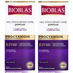 Bioblas Procyanidin Saç Dökülmesine & Yağlanmaya Karşı Şampuan 360 ml 2 ADET