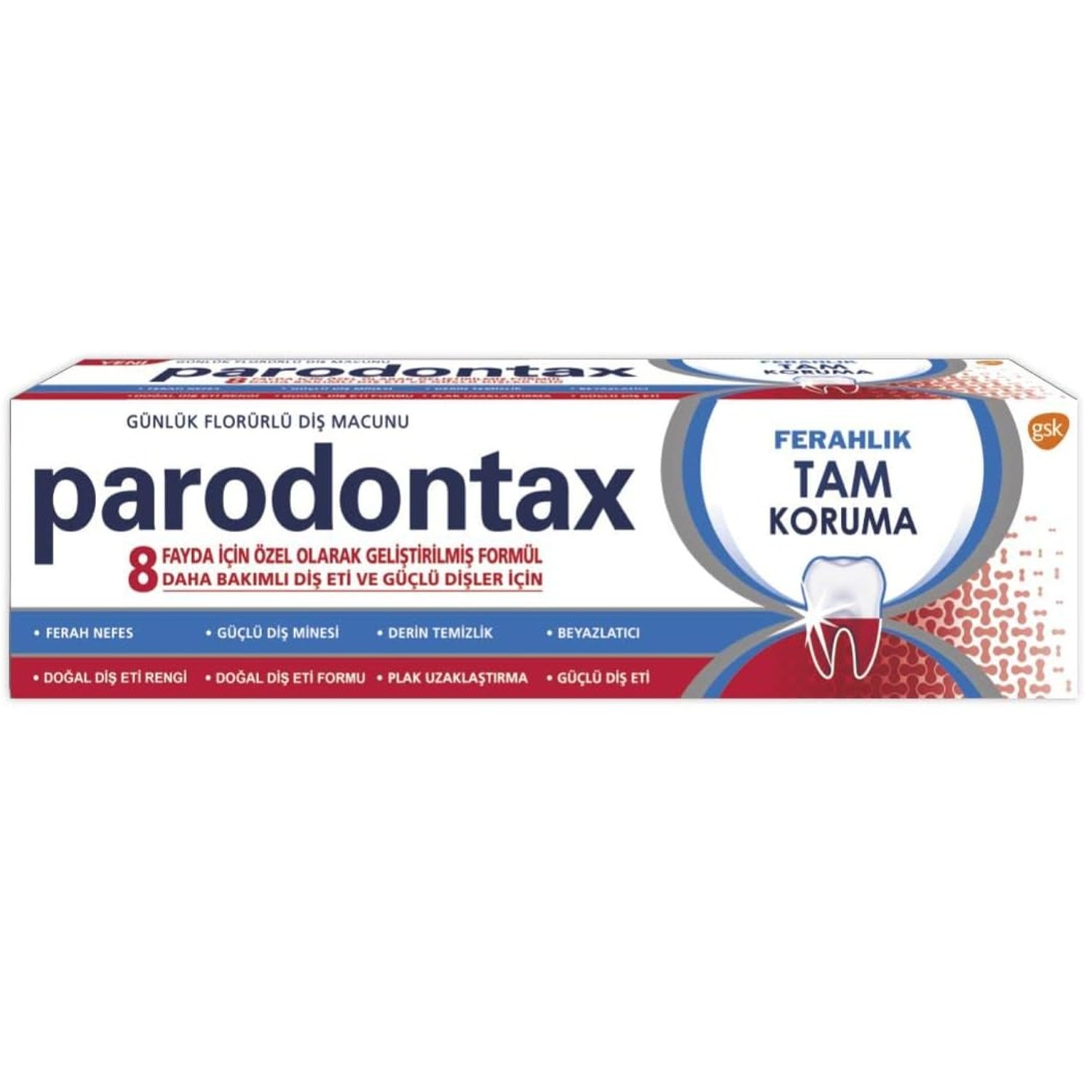 Parodontax Ferahlık Tam Koruma Diş Macunu 75 ml