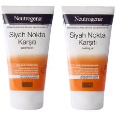 Neutrogena Siyah Nokta Karşıtı Peeling Jel 150 ml 2 ADET