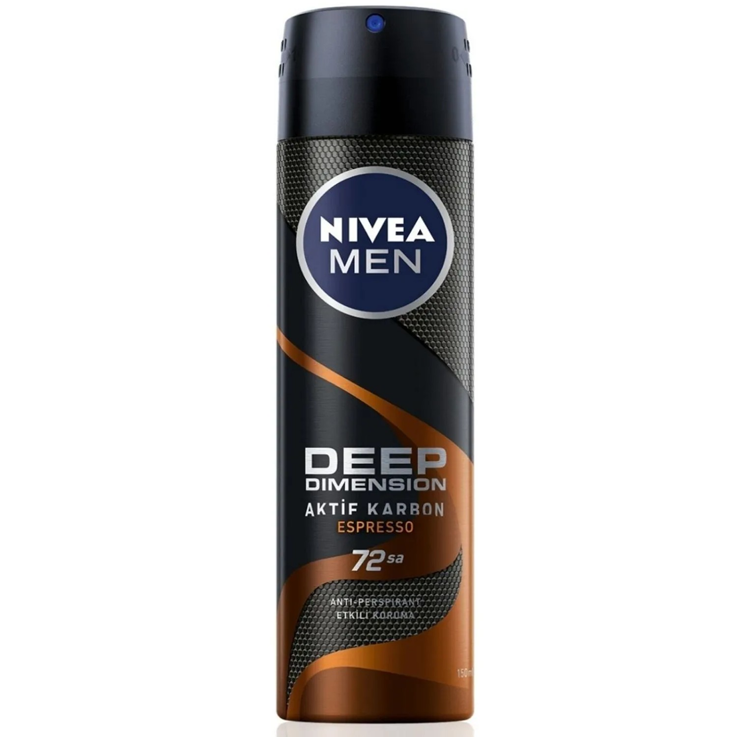 Nivea Men Deep Dimension Espresso Erkek Deodorant 150 ml