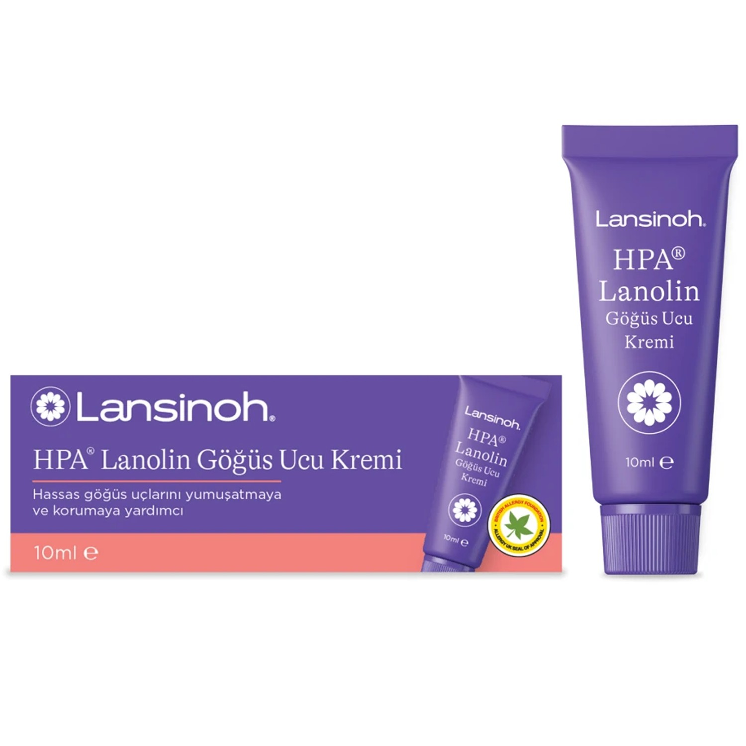 Lansinoh Lanolin HPA Göğüs Ucu Kremi 10 ml