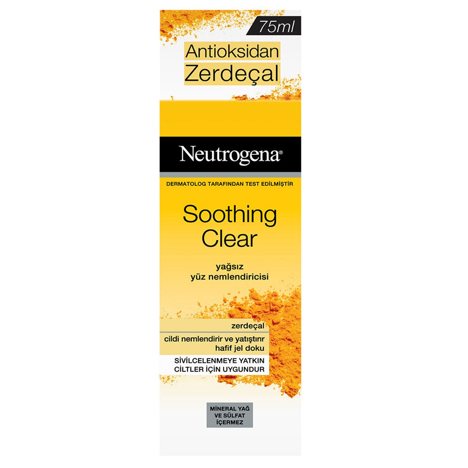 Neutrogena Soothing Clear Yağsız Nemlendirici 75 ml