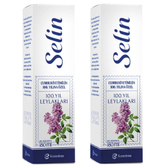 Selin Leylak 180 ml Cam Kolonya Cumhuriyetin 100. Yılına Özel 2 ADET