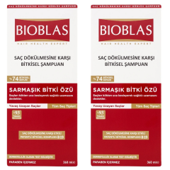 Bioblas Saç Dökülmesine Karşı Sarmaşık Bitki Özü Şampuan 360 ml 2 ADET